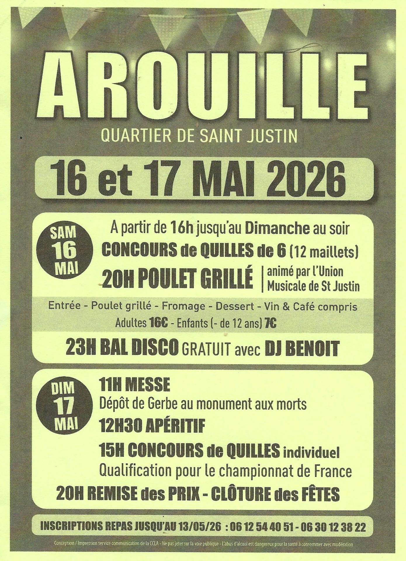 Arouille 2026