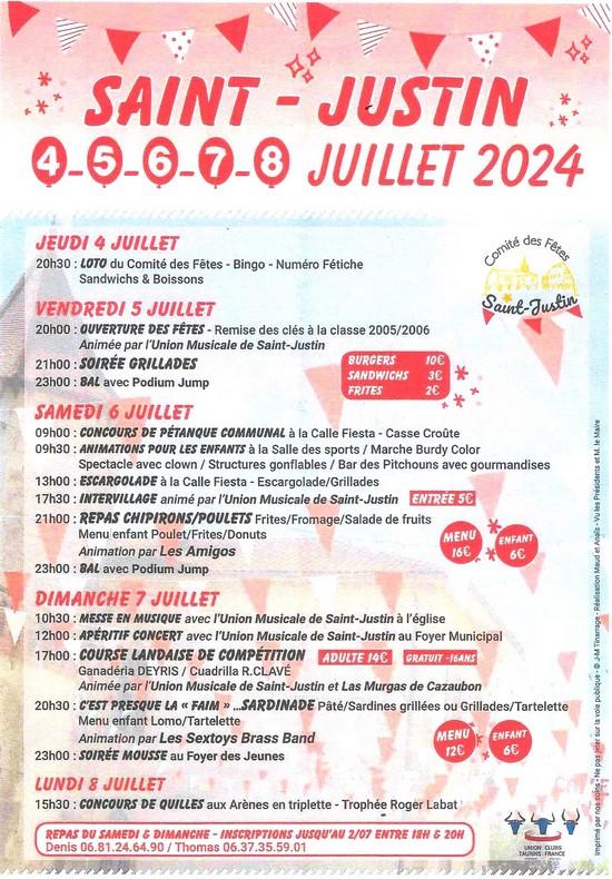 Programme SJ 2024